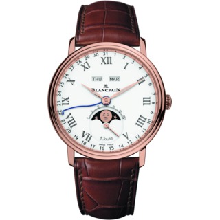Blancpain Watch Replica Villeret Red Gold 6639-3631-55B 6639-3431-55B
